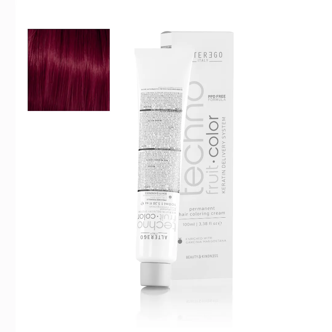 Techno Fruit Color 6/656 RUBIO OSC. ROJO CAOBA INT.100ML
