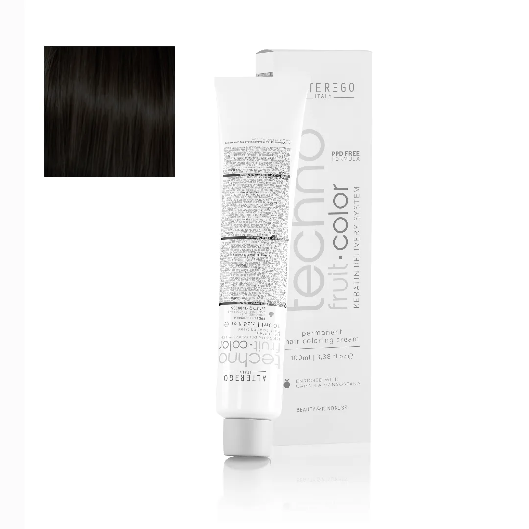 Techno Fruit Color 3/0 CASTAÑO OSCURO 100ML
