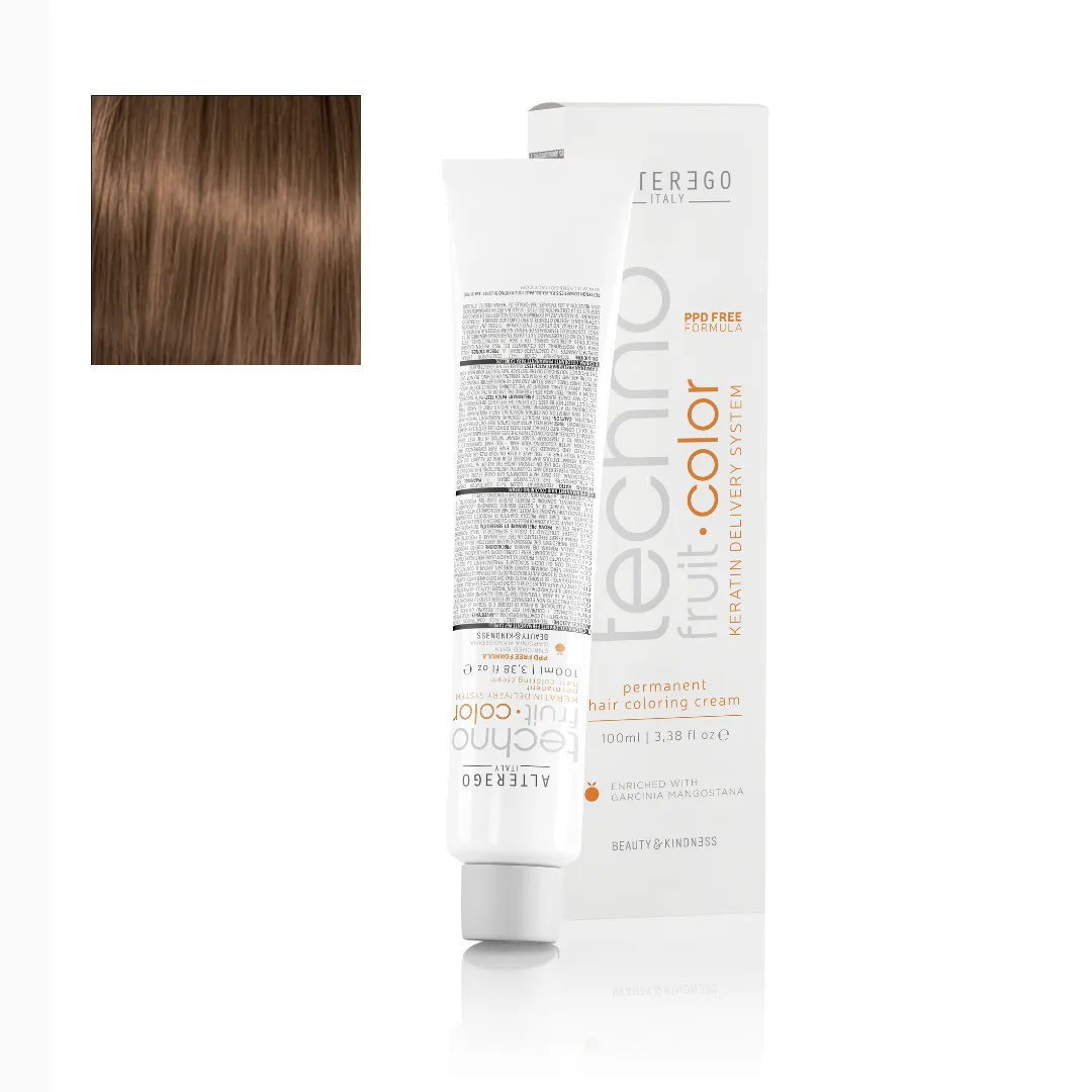 Techno Fruit Color 8/34 RUBIO CLARO DORADO 100ML